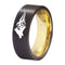 Bague Loup Dessin (Acier)